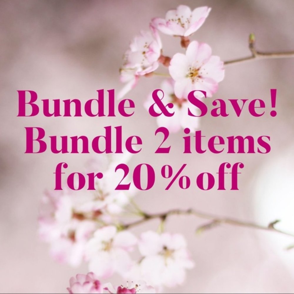 Bundle 2 items for 20%